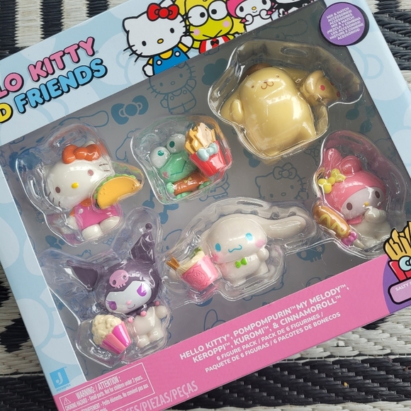 Salty Snacks Hello Kitty and Friends 6 Figurine Set - Brand New Collectors - Picture 7 of 10
